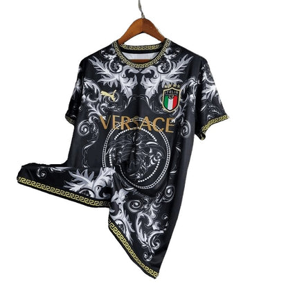 22/23 Italy x Versace Black Jersey - Fan Version