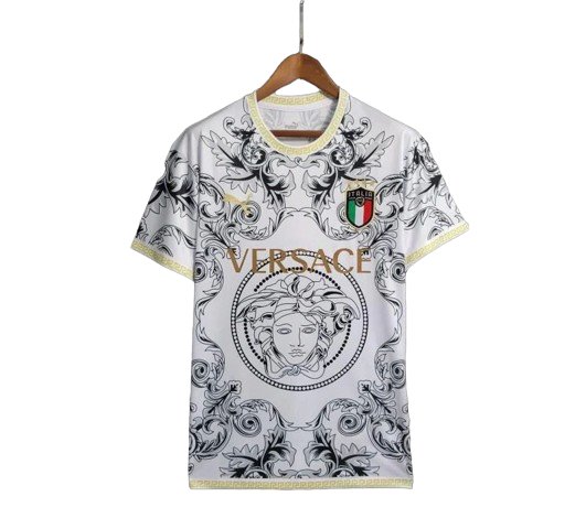 22/23 Versace Italy White Jersey - Fan version