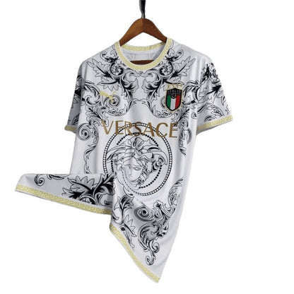 22/23 Versace Italy White Jersey - Fan version