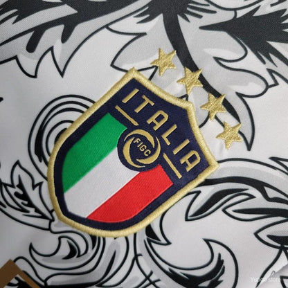 22/23 Versace Italy White Jersey - Fan version