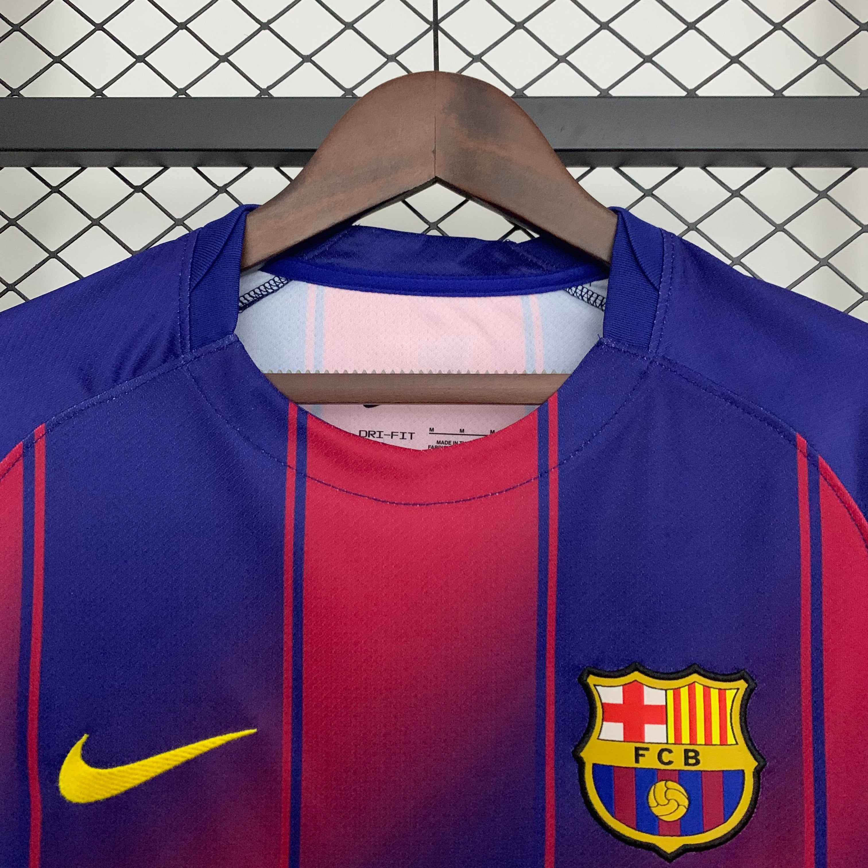 25/26 Barcelona Thuisshirt - Fanversie