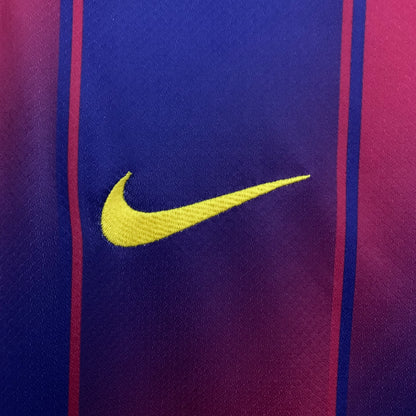 25/26 Barcelona Thuisshirt - Fanversie