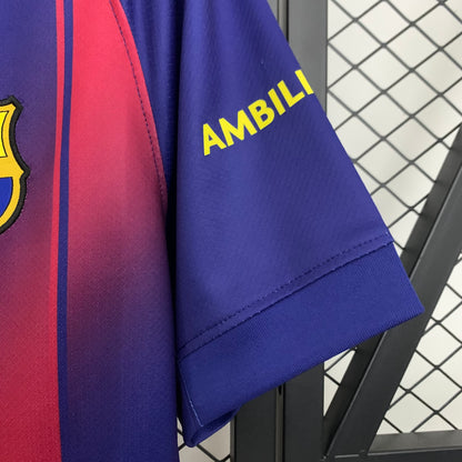 25/26 Barcelona Thuisshirt - Fanversie