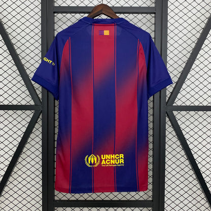 25/26 Barcelona Thuisshirt - Fanversie