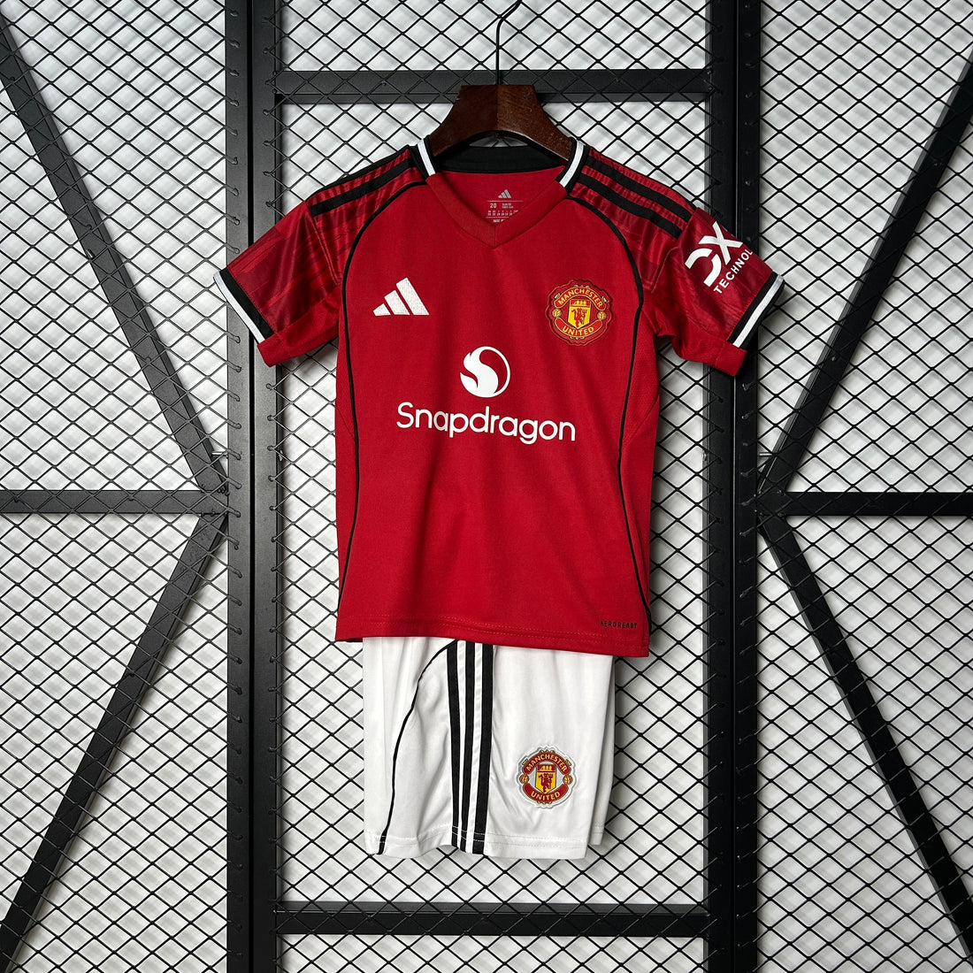 25/26 Mnchester United Home Kids Football Kit