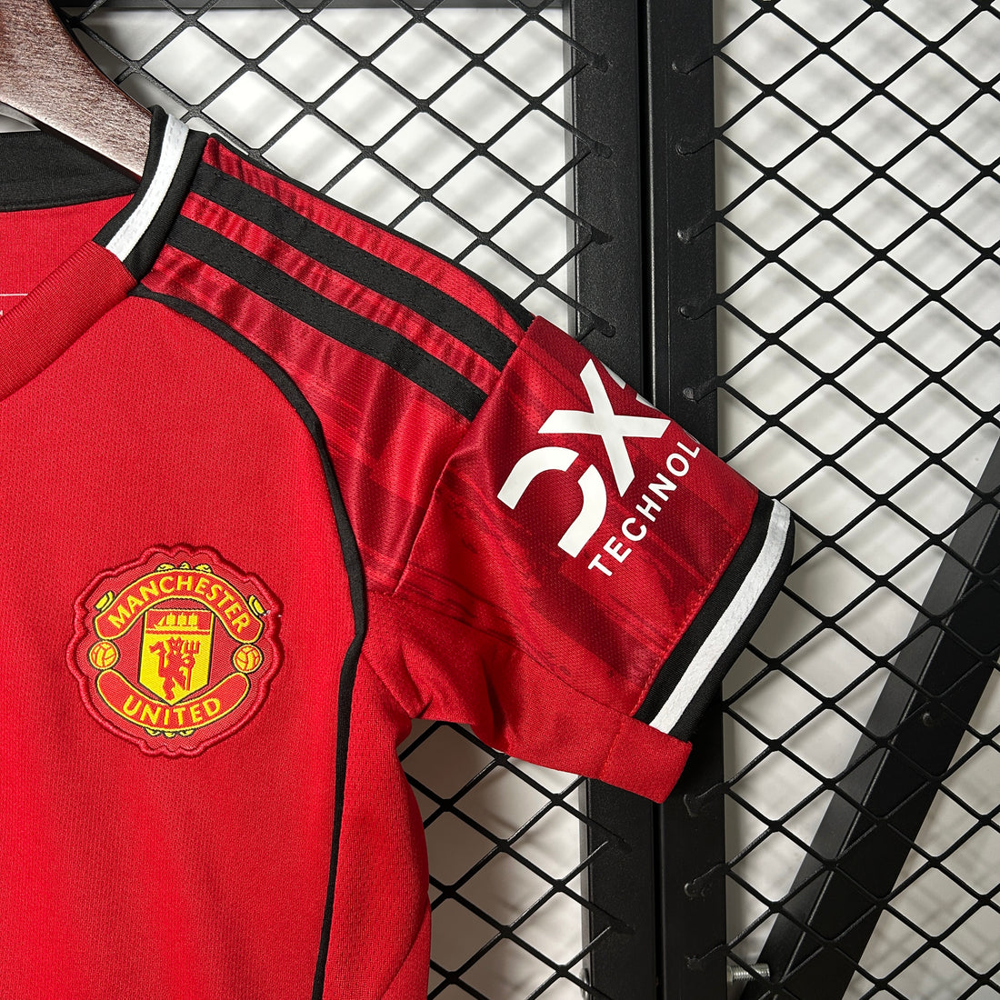 25/26 Mnchester United Home Kids Football Kit