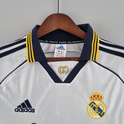 Retro Real Madrid 2000-01 Home Jersey
