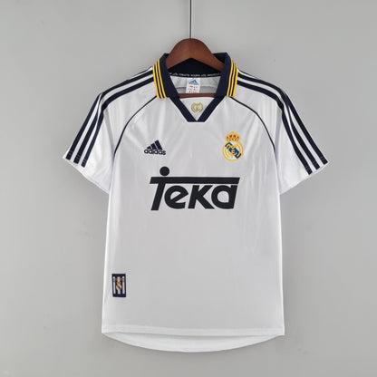 Retro Real Madrid 2000-01 Home Jersey