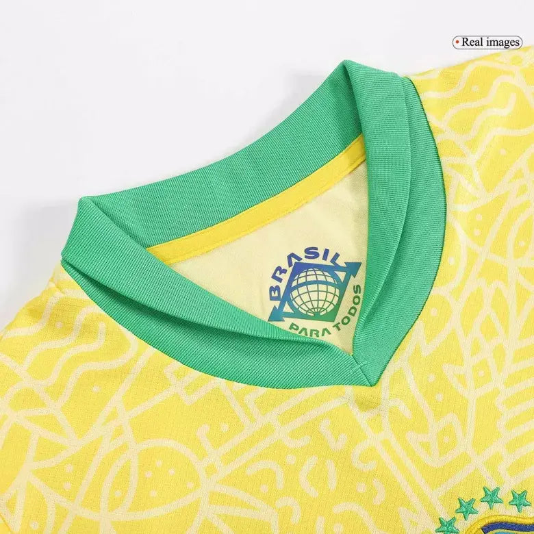 Camiseta local de Brasil 24/25 - Niños
