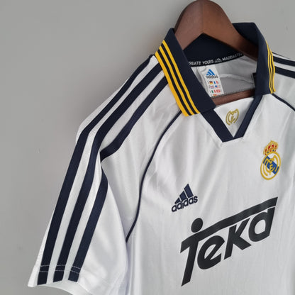 Retro Real Madrid 2000-01 Home Jersey